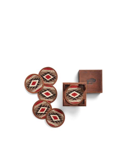 RRL（ダブル アール エル）の「ハンドウーブン コースター セット