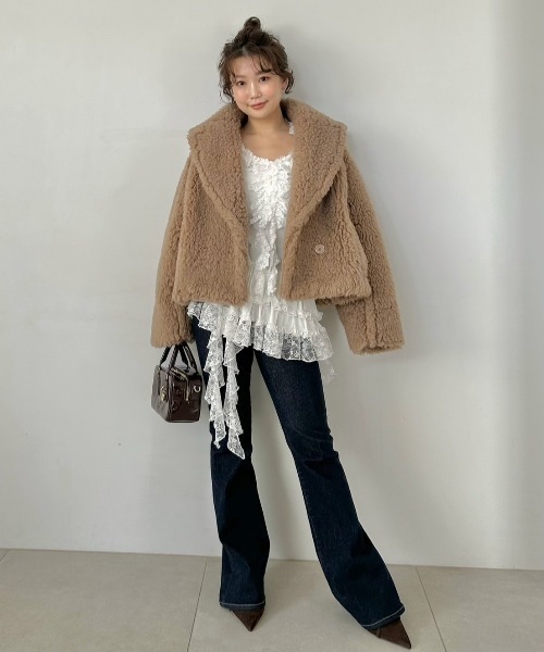 STYLEUPPANTS】ハイウエストフレア（その他パンツ）｜SNIDEL