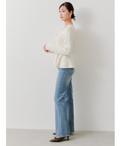 STYLEUPPANTS】ハイウエストフレア（その他パンツ）｜SNIDEL