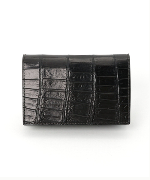 FARO（ファーロ）の「FARO クロコダイル名刺ケース CAVIRO CROCO（名刺