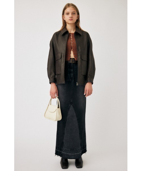 MOUSSY（マウジー）の「F/LEATHER BIG ジャケット（ライダース