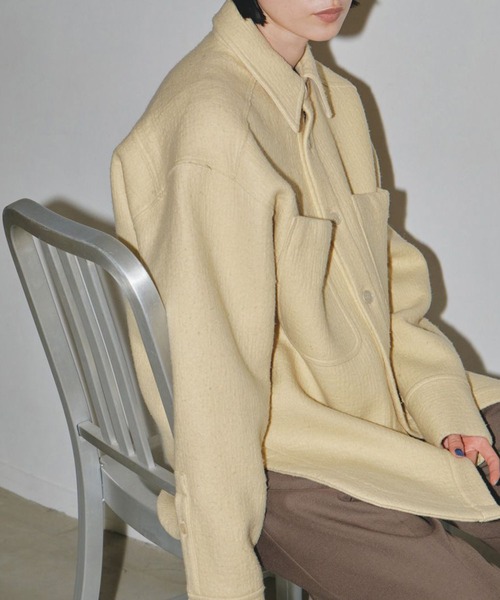 TODAYFUL/トゥデイフル】ヘビーウールジャケット/アウタージャケット