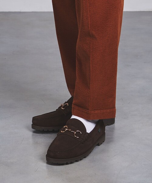 Paraboot（パラブーツ）の「【別注】＜Paraboot＞ SUEDE BIT LOAFER