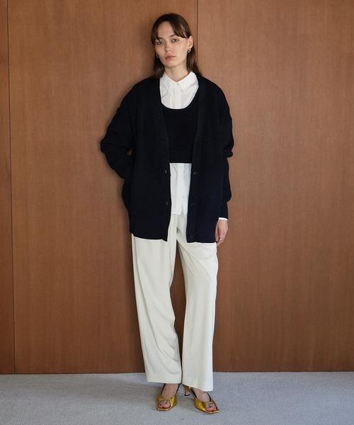 セール】BUSTIER SET KNIT CARDIGAN（カーディガン/ボレロ）｜CLANE