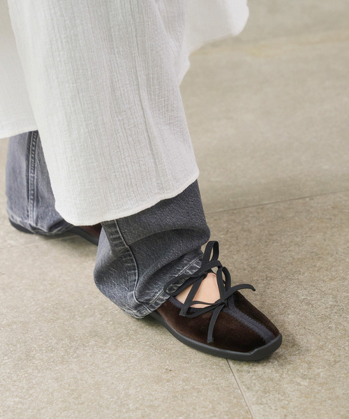 セール】《追加3》Lダブルリボンバレリーナ（スニーカー）｜LE TALON