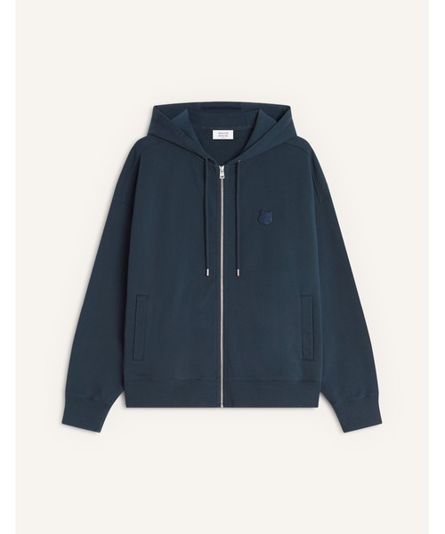 FOX HEAD ZIPPED OVERSIZE HOODIE（パーカー）｜Maison Kitsune
