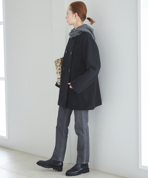 SLOBE IENA（スローブイエナ）の「スイビダブルクロスノーカラーダブル