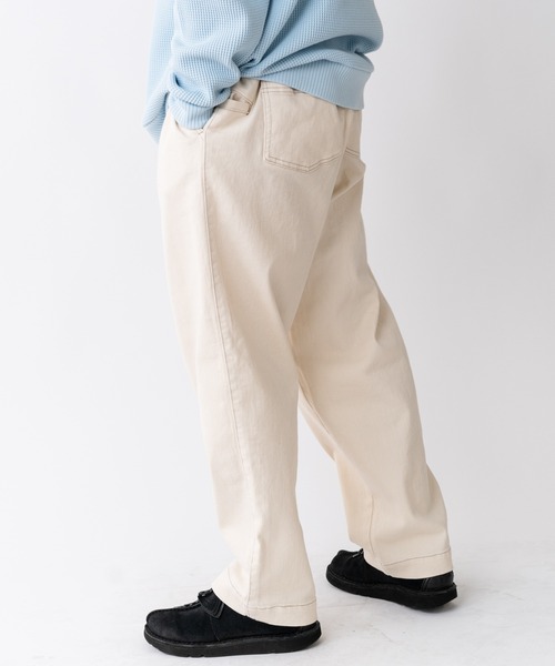 10ozストレッチデニム・カツラギツータックパンツ | ジムマスター（gym