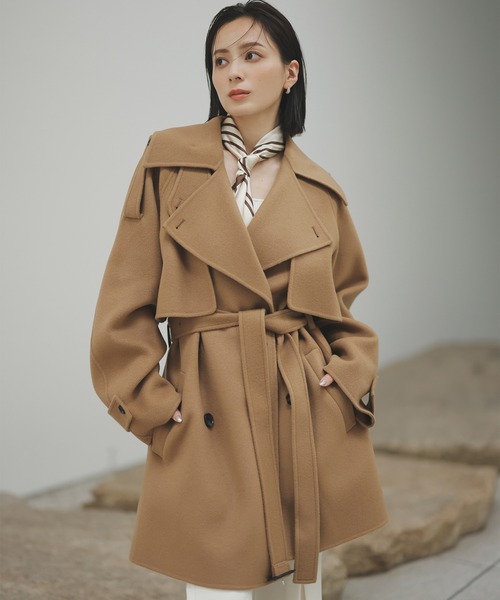 リバーミドルトレンチコート（トレンチコート）｜anuans（アニュアンス