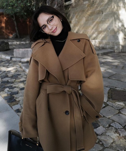 リバーミドルトレンチコート（トレンチコート）｜anuans（アニュアンス