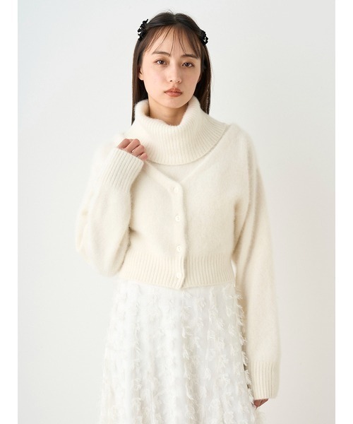 SNIDEL（スナイデル）の「フォックスアルパカショートカーディガン