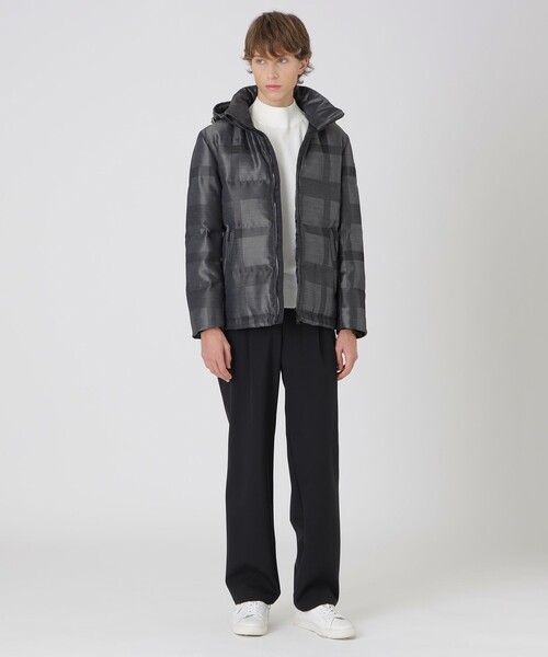 セール】シャドーチェックカルゼダウン（ダウンジャケット/コート