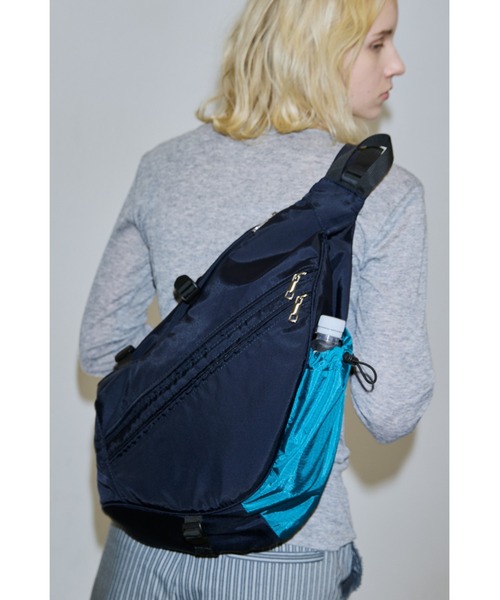 撥水マルチアウトポケットムーンボディバッグ / ワンショルダーボディ