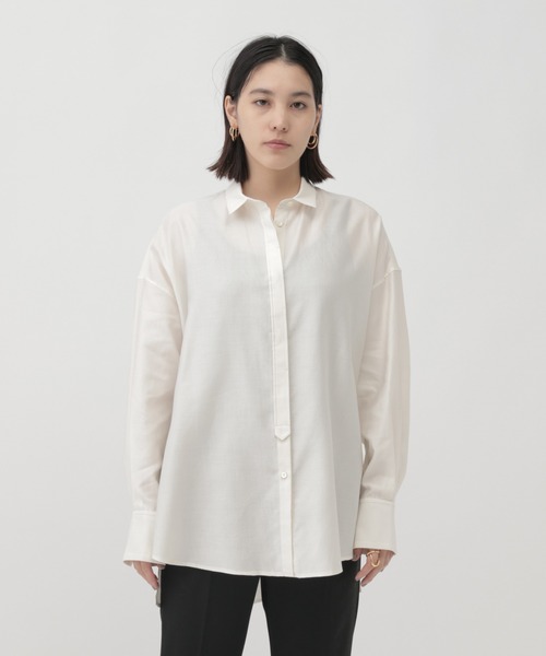 Chaos（カオス）の「クリアモールスキンシャツ（シャツ/ブラウス