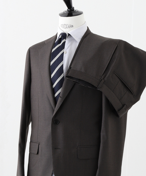 D.OLIVER 3ボタン ロロピアーナ(サージ)（スーツセット）｜EDIFICE