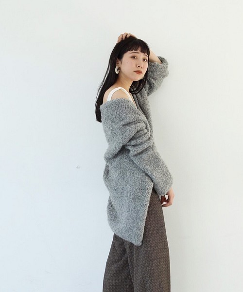 TODAYFUL（トゥデイフル）の「ブークレニットカーディガン