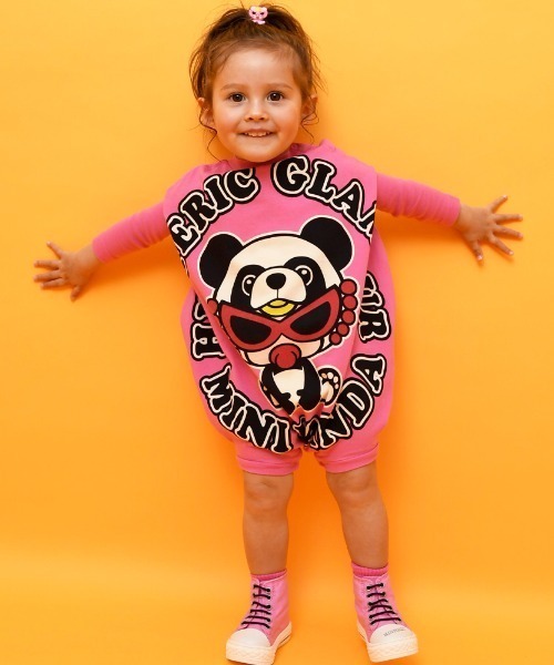 PANDA MINIプリントバルーンロンパース（ロンパース）｜HYSTERIC MINI