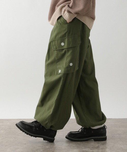 RAGEBLUE（レイジブルー）の「【WEB限定】フラワー刺繍ミリタリー