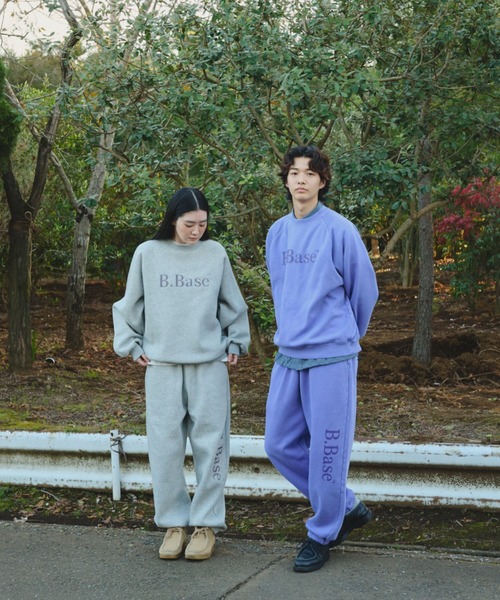 B.Base Fleece Back Sweatshirt / B.Baseフリースバックスウェット