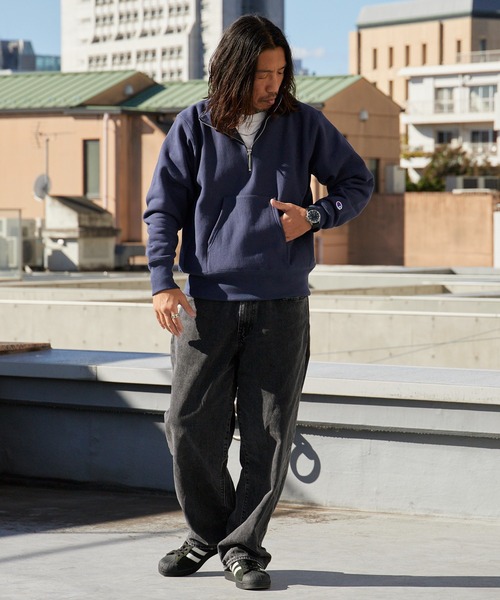 Champion/チャンピオン RW HALF ZIP SWEATSHIRT リバースウィーブ(R