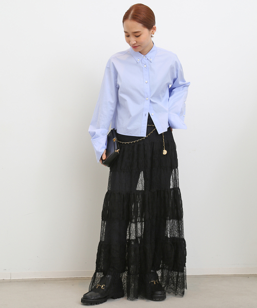 Deuxieme Classe（ドゥーズィエムクラス）の「追加 Cropped BD シャツ