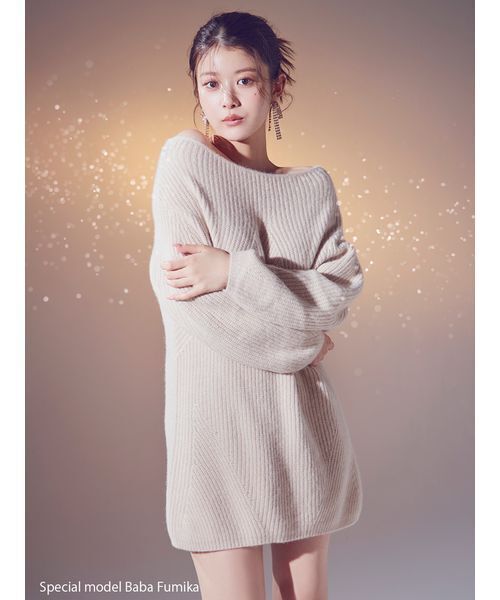 セール】ラクーンミニニットワンピース（ワンピース）｜SNIDEL