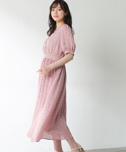 Honeys（ハニーズ）の「前釦Vネックワンピース（ワンピース）」 - WEAR