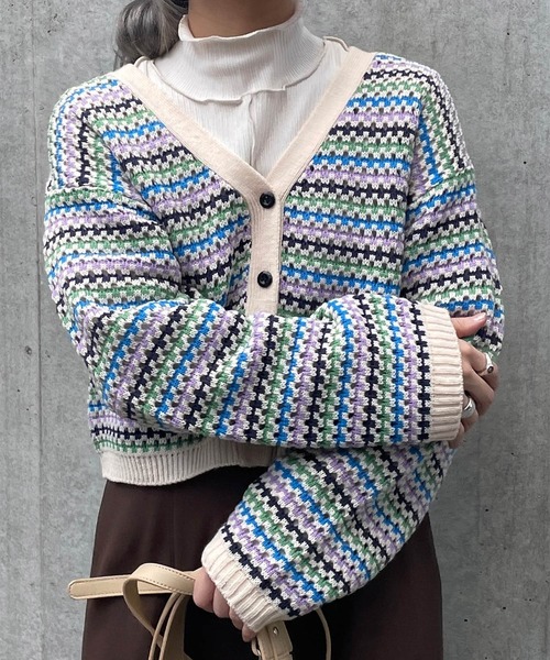 w closet（ダブルクローゼット）の「【新色追加】7Gマルチボーダー