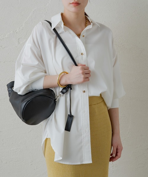 LOUNGEDRESS（ラウンジドレス）の「ライトサテンBIGシャツ（シャツ