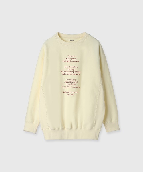 セール】【THE C】 POINT SWEATSHIRTS/ポイントスウェット（スウェット
