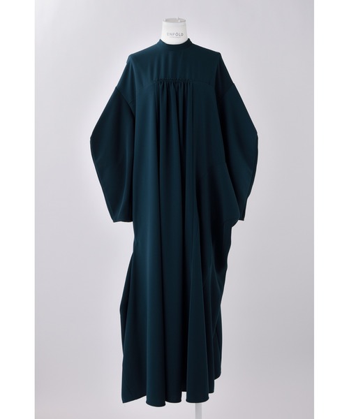 PEツイル 立体ドレープドレス（ドレス）｜ENFOLD（エンフォルド）の