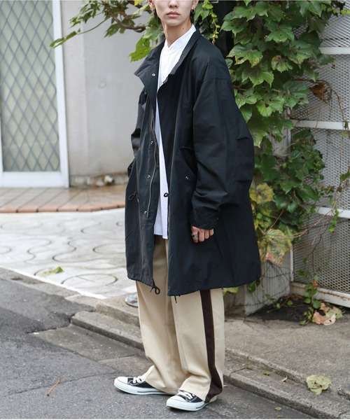 SPINNS（スピンズ）の「【ビッグシルエット】M-65 ノーカラーモッズ