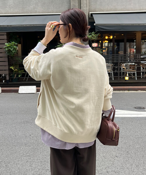 新色追加】【インフルエンサー OKOCHI企画】ハーフジップスウェット