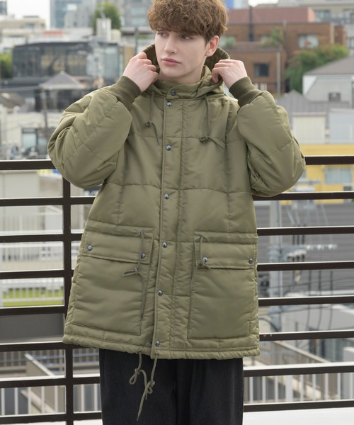 HOUSTON（ヒューストン）の「HOUSTON パディングフードジャケット