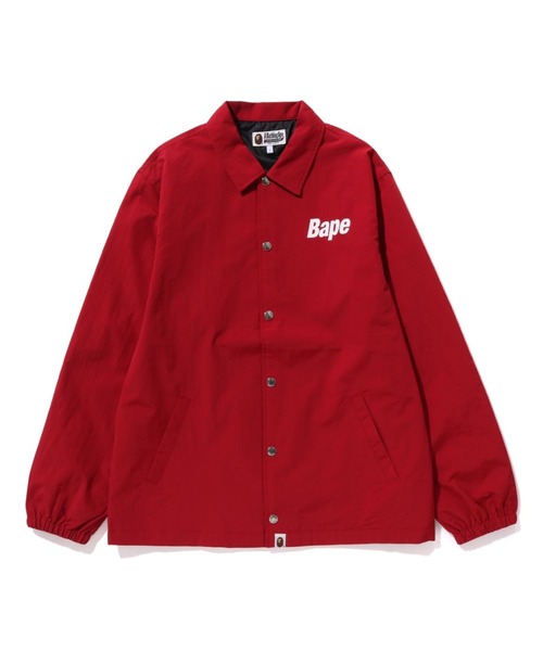 BAPE LOGO COACH JACKET M（ナイロンジャケット）｜A BATHING APE（ア