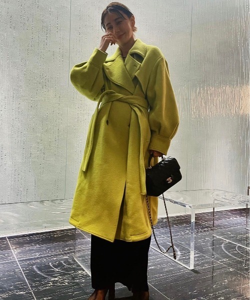 Ameri（アメリ）の「TRENCH LIKE MIDI COAT（その他アウター）」 - WEAR