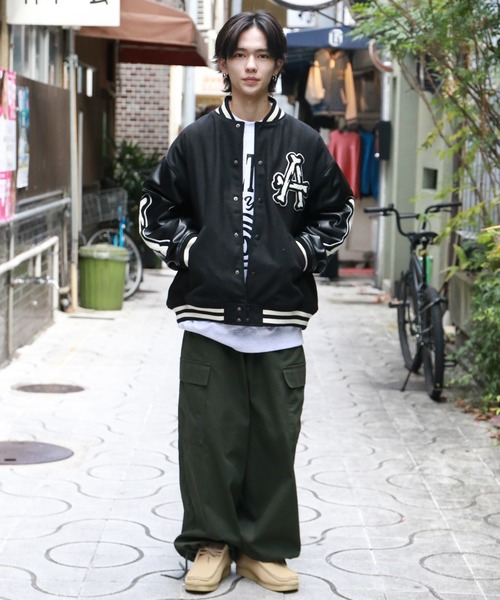 SPINNS（スピンズ）の「【刺繍ワッペン】スカルボーンデザイン