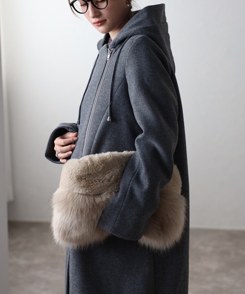 セール】フード付ジップコート（その他アウター）｜TRIANGLE PALETTE