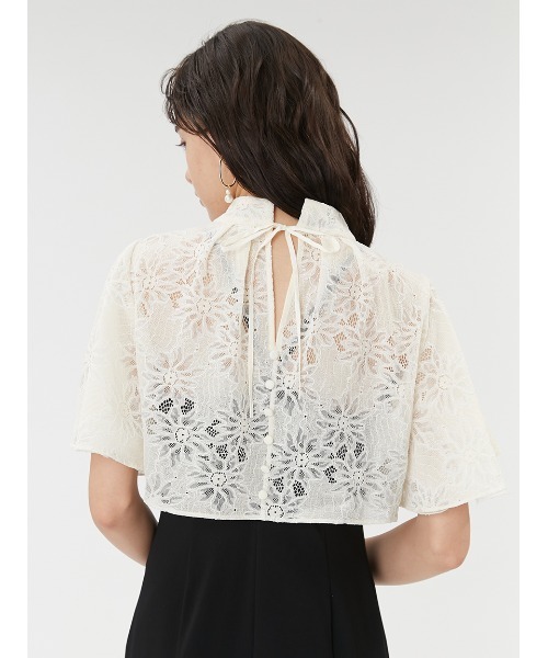 FRAY I.D（フレイアイディー）の「レースBL付キャミソールドレス