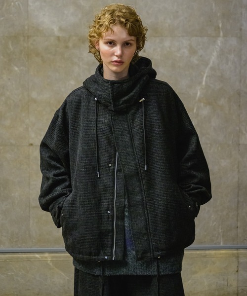 CASPER JOHN（キャスパージョン）の「Boucle short mods coat/ブークレ