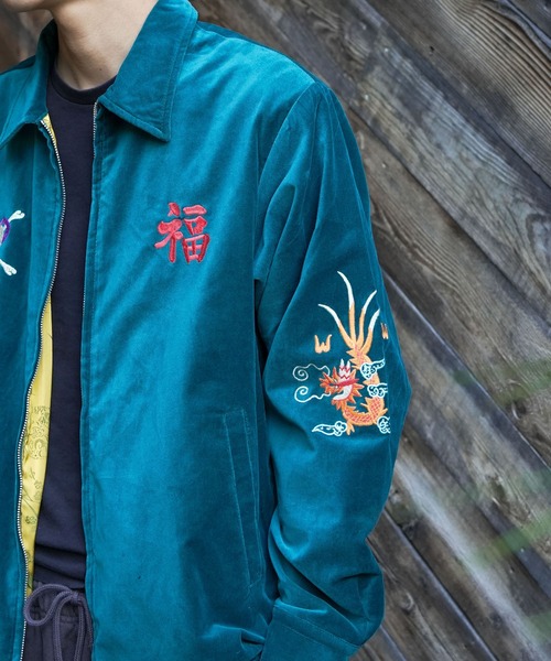 セール】【HOUSTON/ヒューストン】COTTON VELVETEEN VIETNAM JACKET