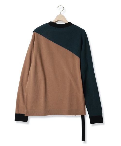 CULLNI（クルニ）の「21-AW-042 アシンメトリーニットプルオーバー