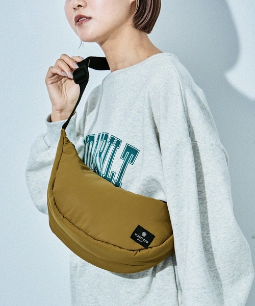 ポーチ付きクロスボディーバッグ ウエストポーチ メンズ レディース