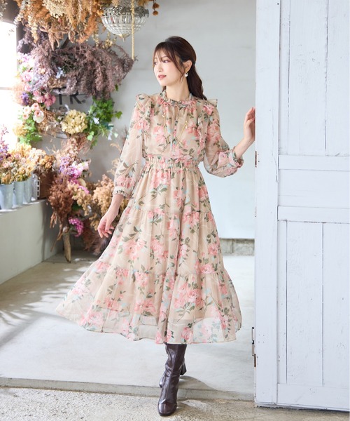 46】ローズティアラ（ワンピース兼ジャンバースカート）デリケート