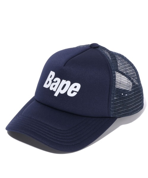 BAPE LOGO MESH CAP M（キャップ）｜A BATHING APE（アベイシング