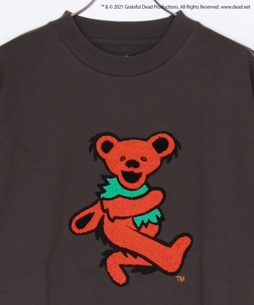 Grateful Dead オーバーサイズ サガラ刺繍 Big Bear 長袖スウェット