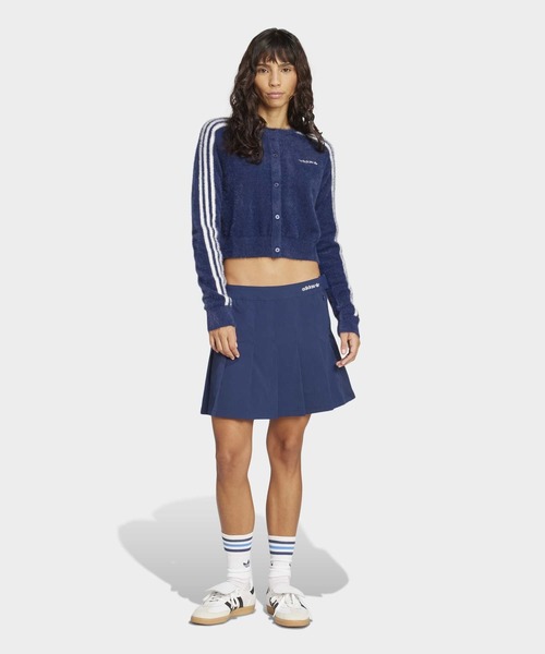 adidas（アディダス）の「フラッフィー ニットカーディガン / シャギー