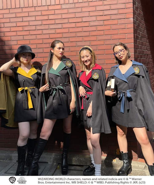 Harry Potter/ハリーポッター】ホグワーツワッペン付きケープ