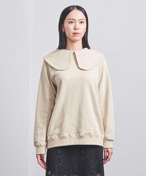 dahl'ia（ダリア）の「＜dahl'ia＞ビッグカラー スウェット