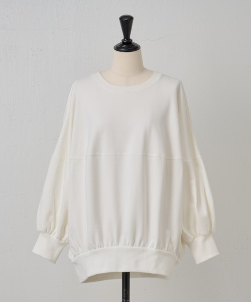 BEARDSLEY（ビアズリー）の「ぷっくり裏毛袖ボリュームカットソー（T